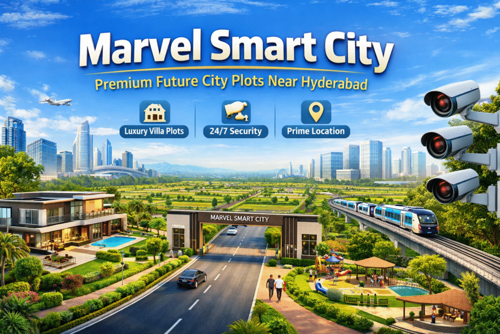 Premium Future City Plots in hyderabad by chiru patel