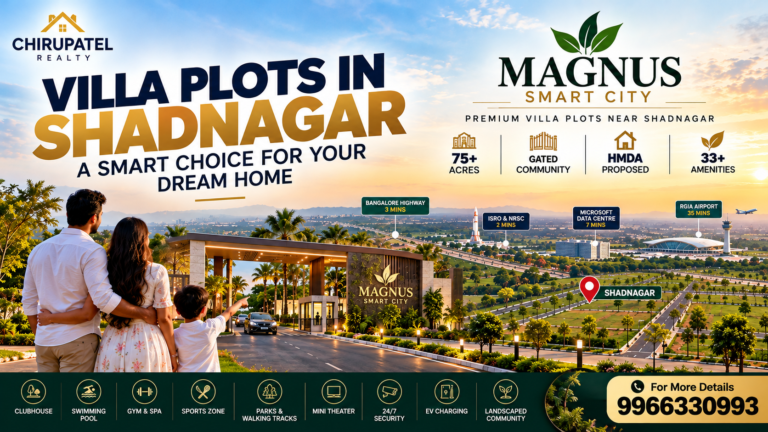 residential plots in Shadnagar
